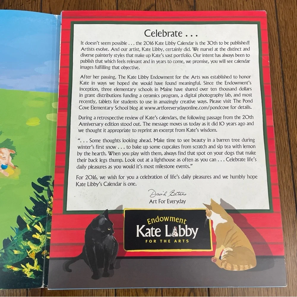 Kate Libby Calendar For 2016 Art For Everyday 11